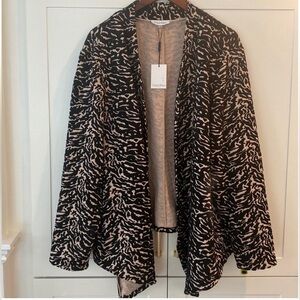 NWT,Calvin Klein Animal Print Jacket - 2X